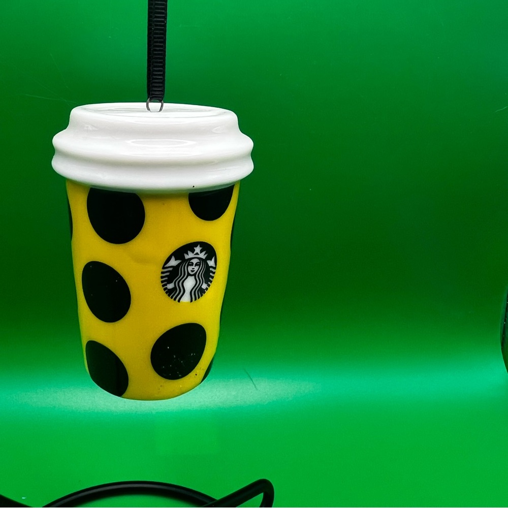 Starbucks Polka Dot Christmas Ornament - 2015